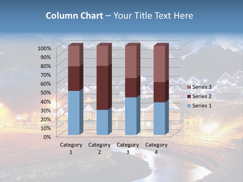 Luxury Evening Lamp PowerPoint Template