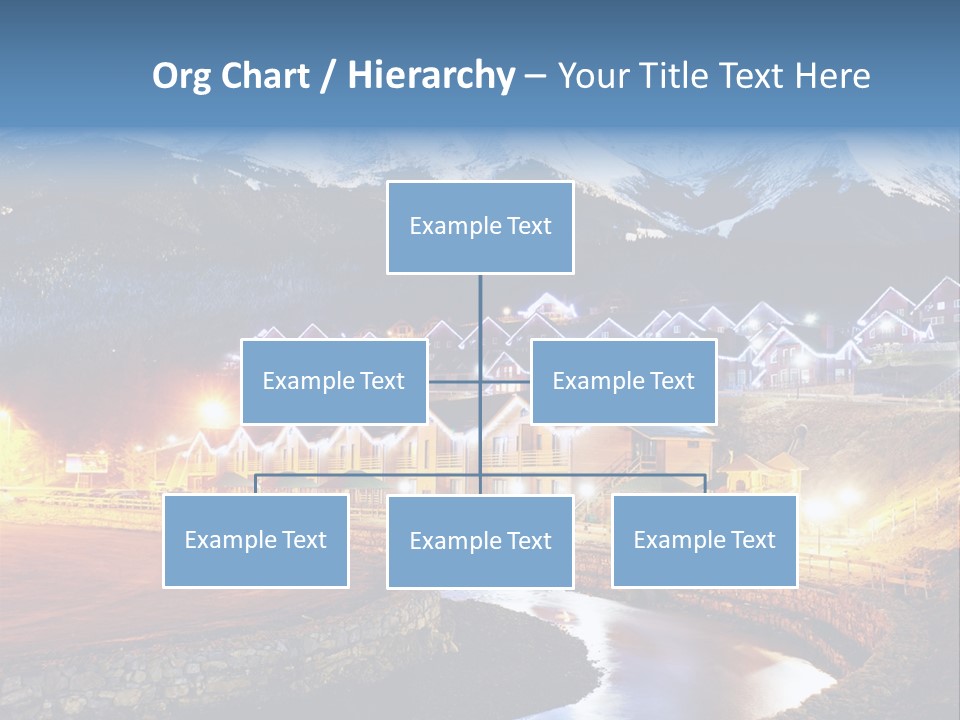 Luxury Evening Lamp PowerPoint Template