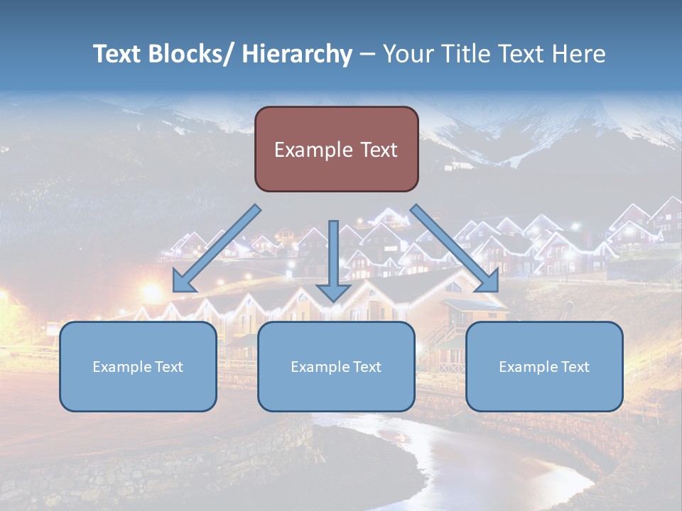 Luxury Evening Lamp PowerPoint Template