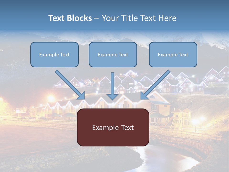 Luxury Evening Lamp PowerPoint Template