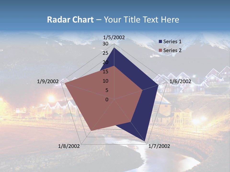 Luxury Evening Lamp PowerPoint Template