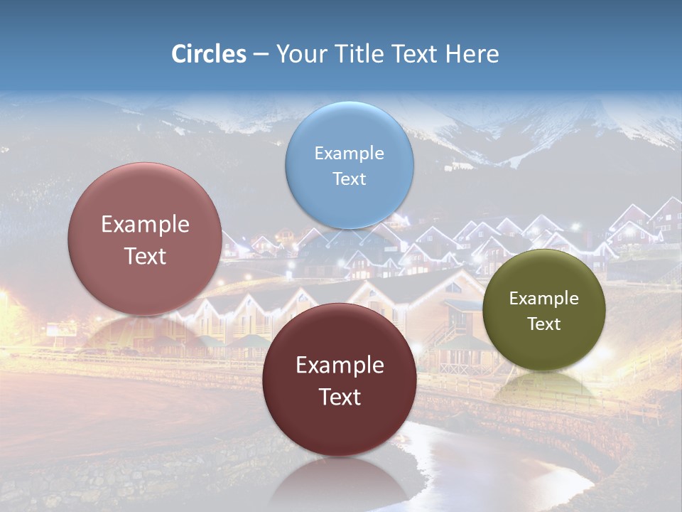 Luxury Evening Lamp PowerPoint Template