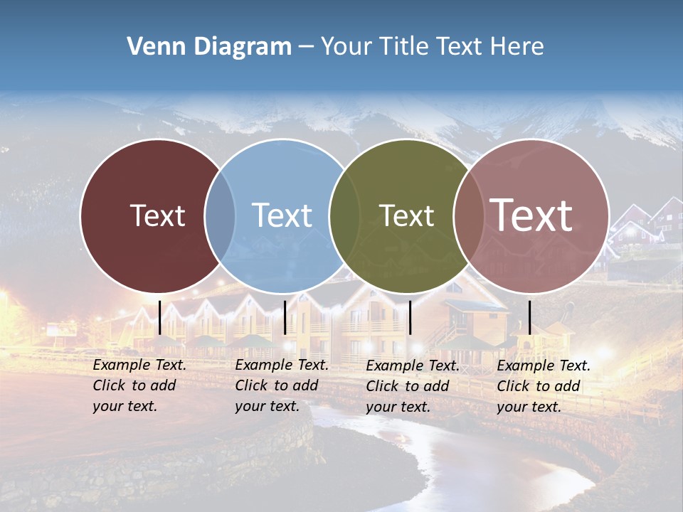 Luxury Evening Lamp PowerPoint Template