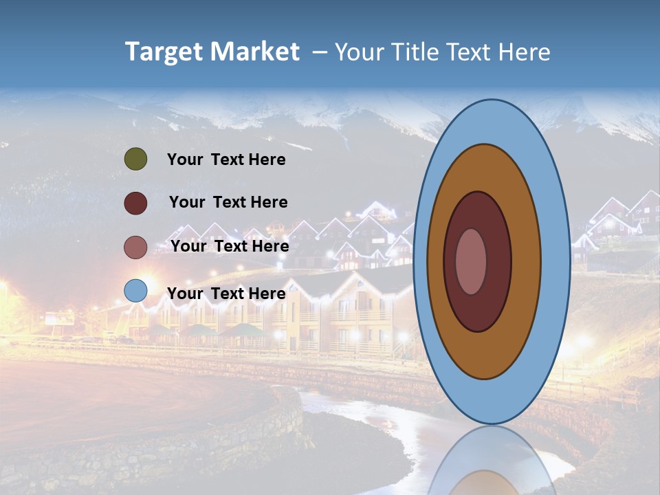 Luxury Evening Lamp PowerPoint Template