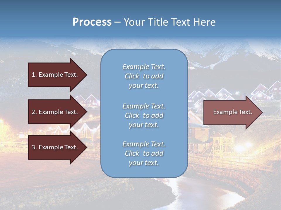 Luxury Evening Lamp PowerPoint Template