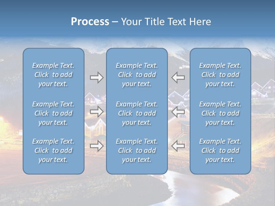 Luxury Evening Lamp PowerPoint Template