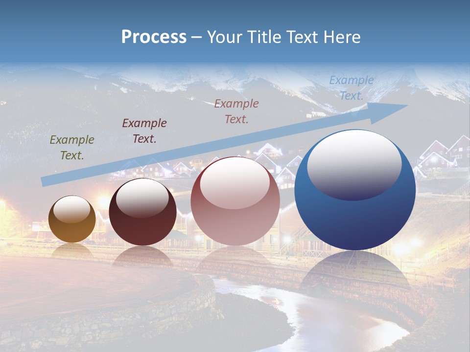 Luxury Evening Lamp PowerPoint Template