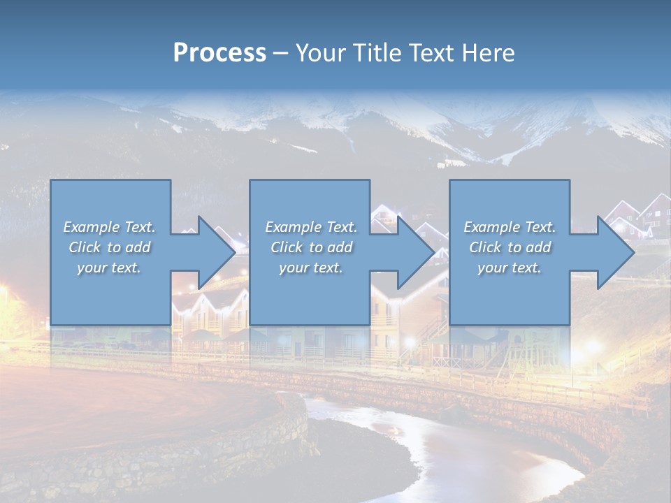 Luxury Evening Lamp PowerPoint Template