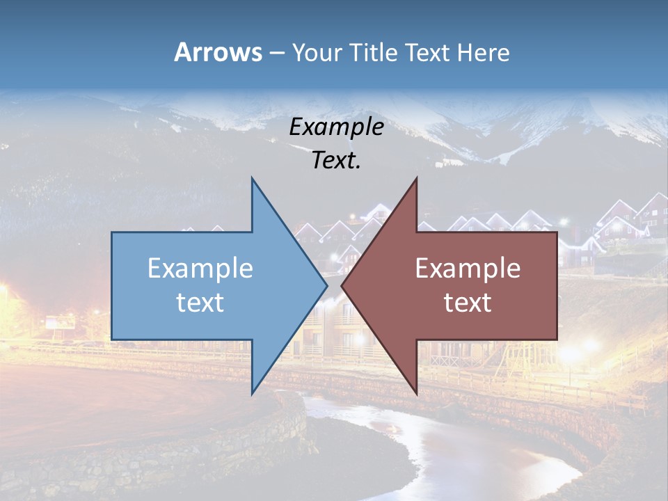 Luxury Evening Lamp PowerPoint Template