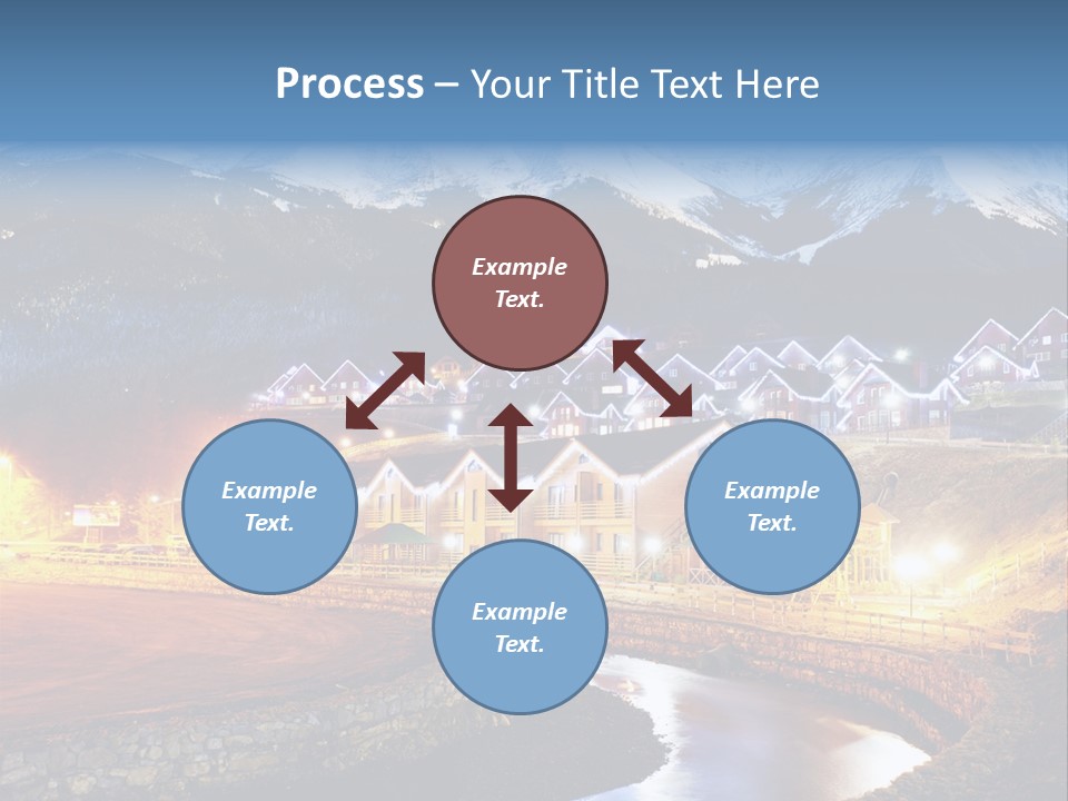 Luxury Evening Lamp PowerPoint Template