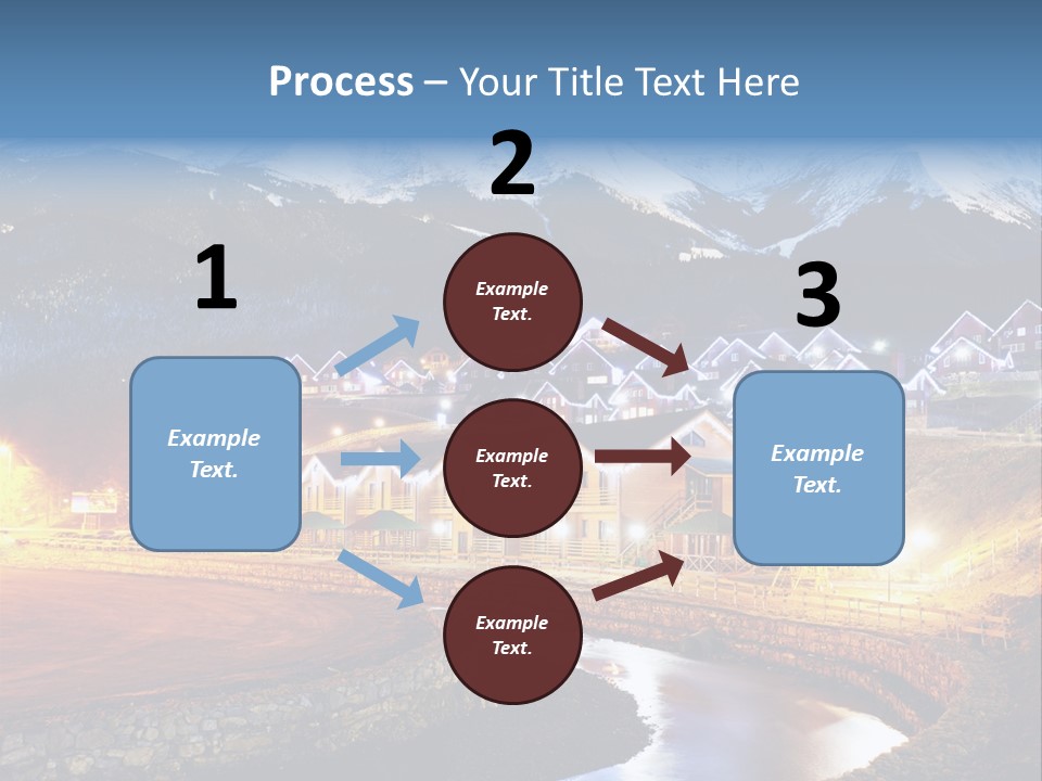 Luxury Evening Lamp PowerPoint Template