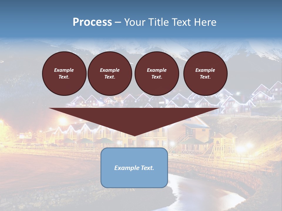 Luxury Evening Lamp PowerPoint Template