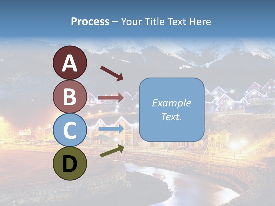 Luxury Evening Lamp PowerPoint Template