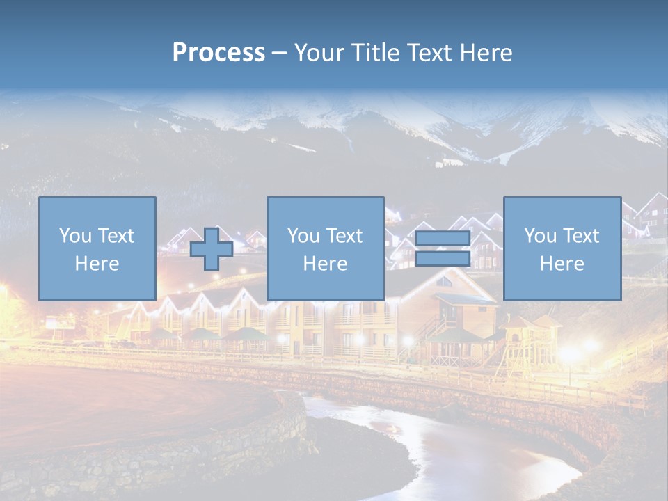 Luxury Evening Lamp PowerPoint Template