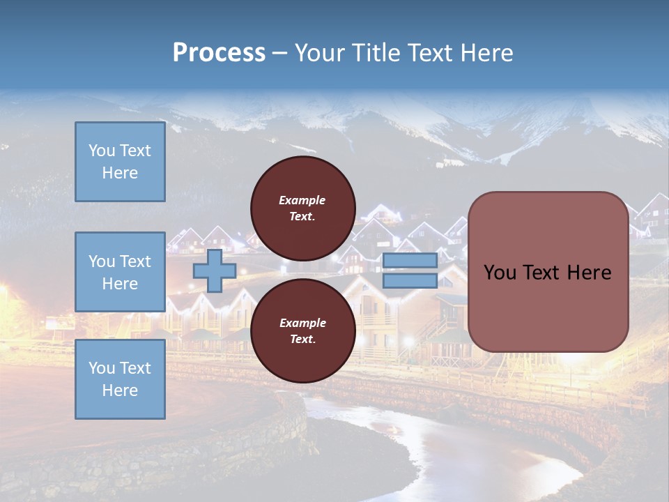 Luxury Evening Lamp PowerPoint Template