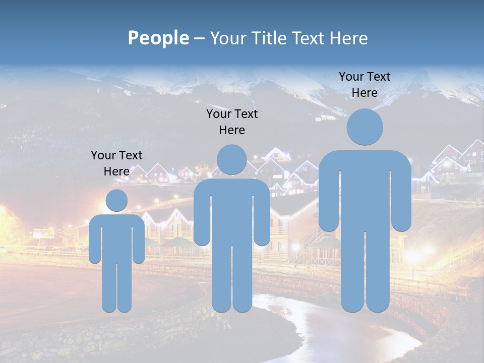 Luxury Evening Lamp PowerPoint Template