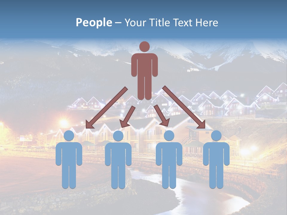 Luxury Evening Lamp PowerPoint Template