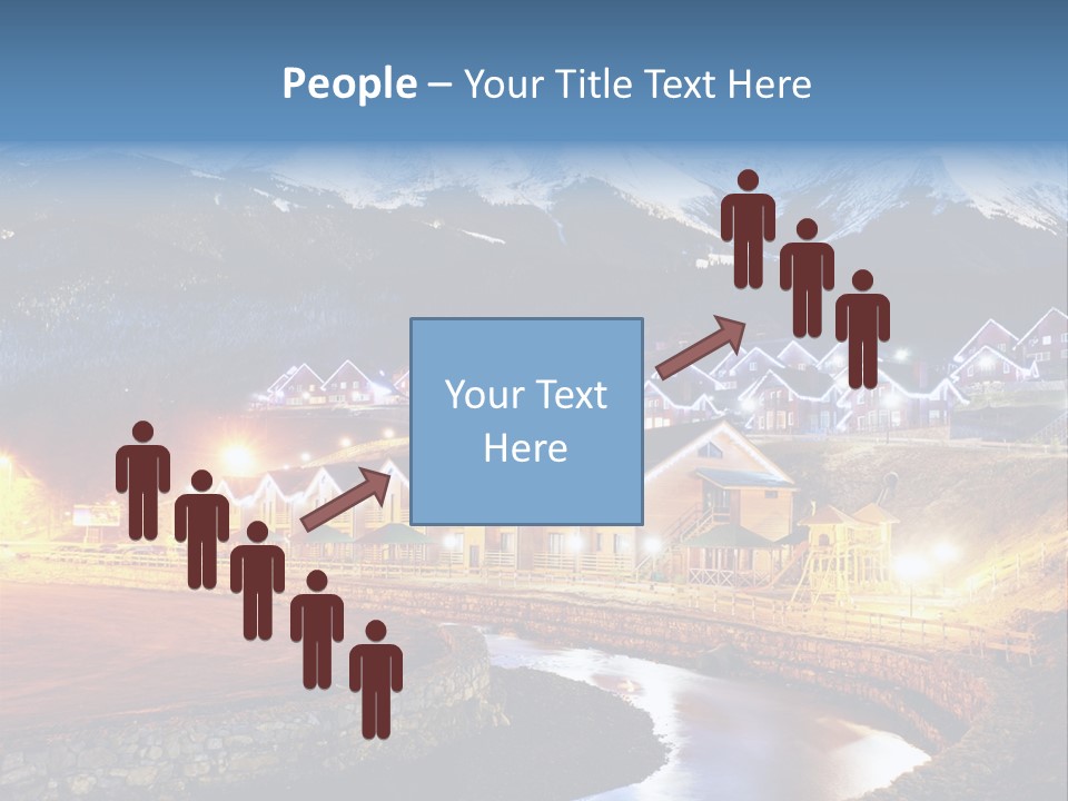 Luxury Evening Lamp PowerPoint Template