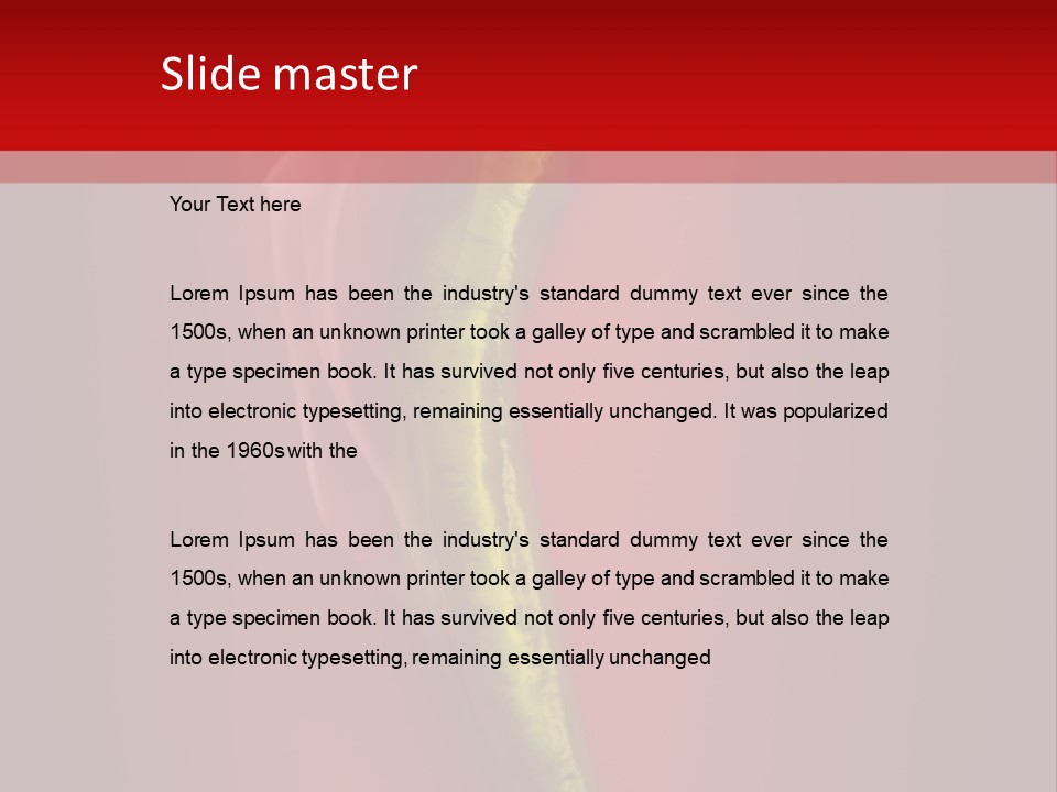 Taste Vegetarian Vitamin PowerPoint Template