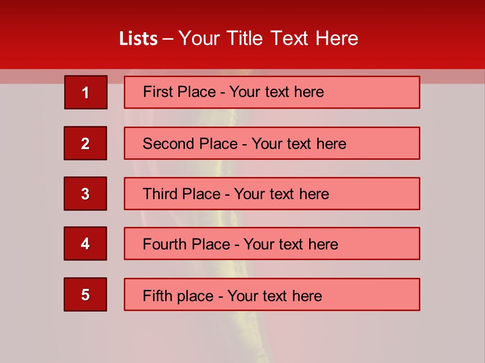 Taste Vegetarian Vitamin PowerPoint Template