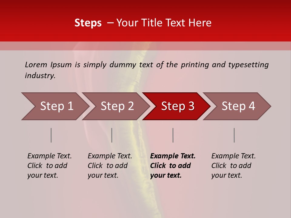 Taste Vegetarian Vitamin PowerPoint Template