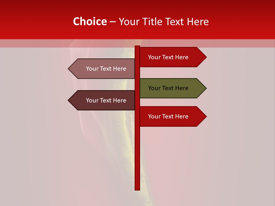 Taste Vegetarian Vitamin PowerPoint Template