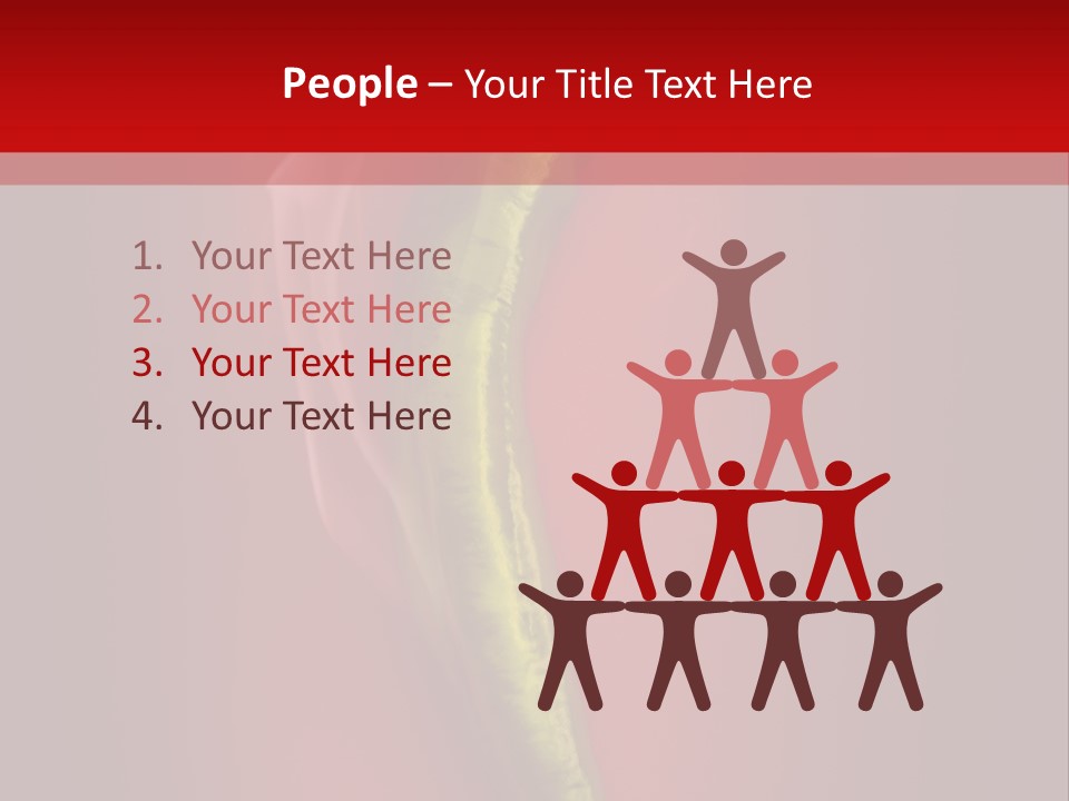 Taste Vegetarian Vitamin PowerPoint Template