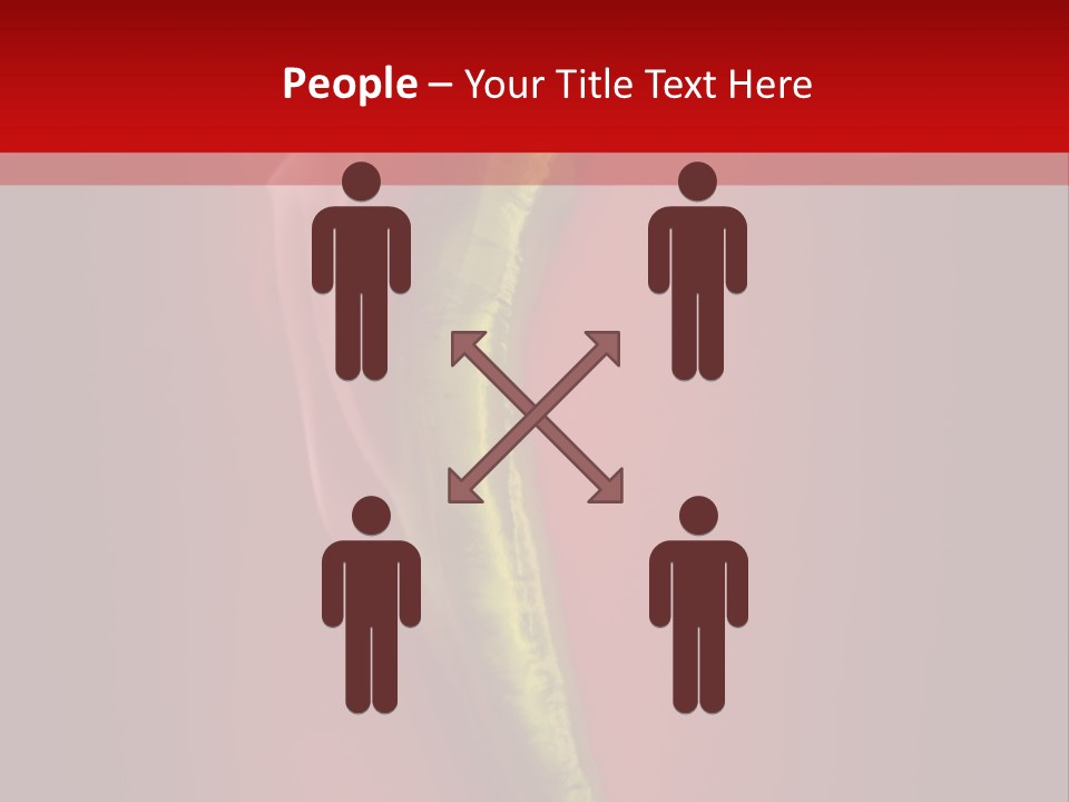 Taste Vegetarian Vitamin PowerPoint Template