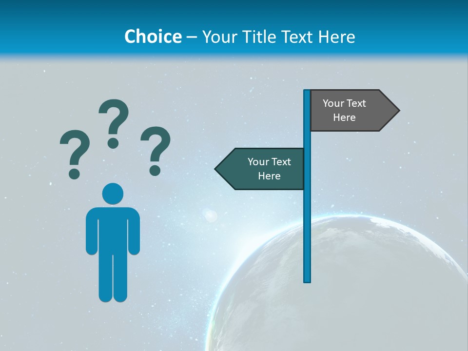 Di Cu Ion Character Humorou PowerPoint Template