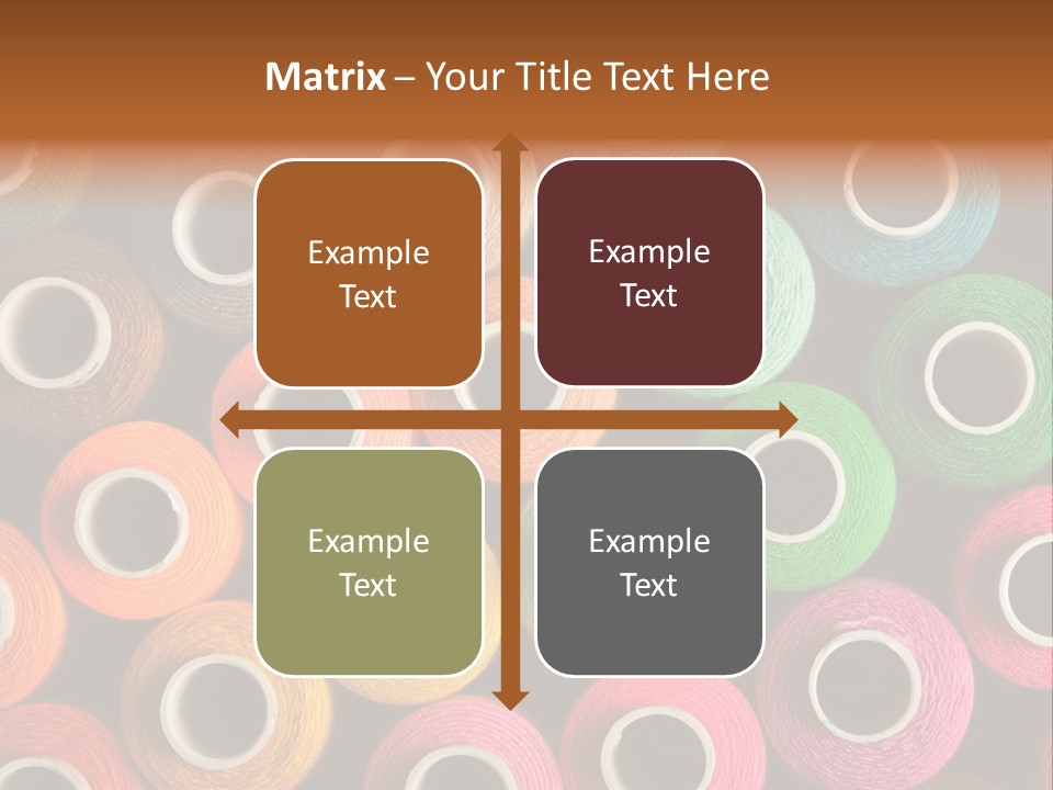 Colors Fibre Hobbies PowerPoint Template