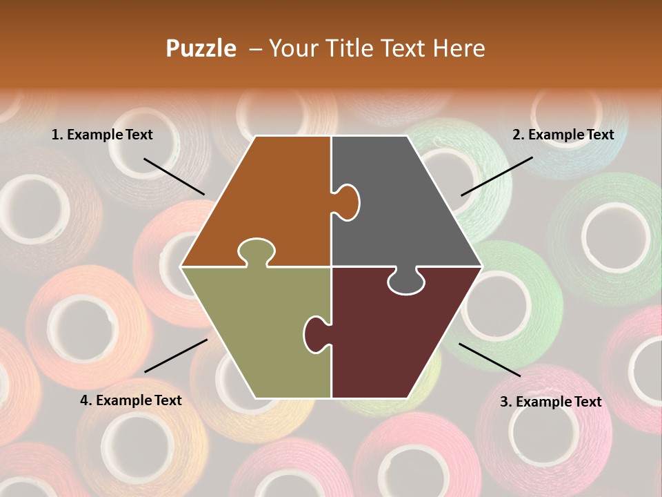 Colors Fibre Hobbies PowerPoint Template