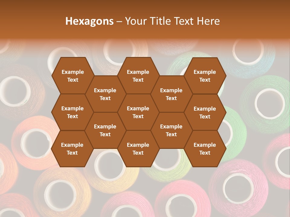 Colors Fibre Hobbies PowerPoint Template