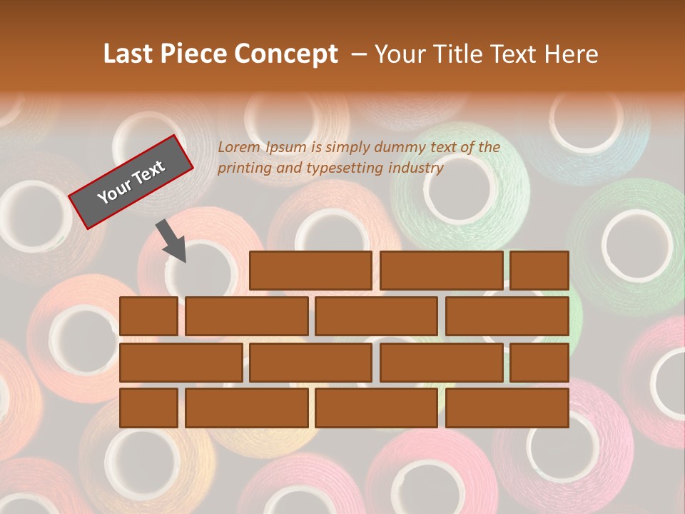 Colors Fibre Hobbies PowerPoint Template
