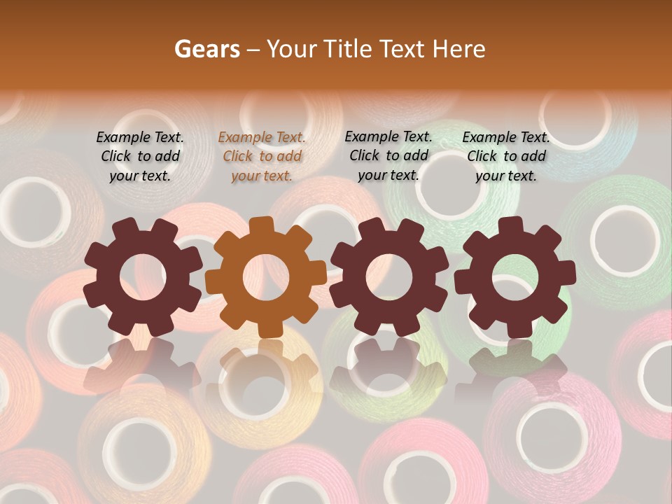 Colors Fibre Hobbies PowerPoint Template