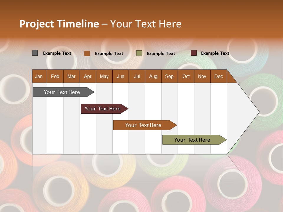 Colors Fibre Hobbies PowerPoint Template