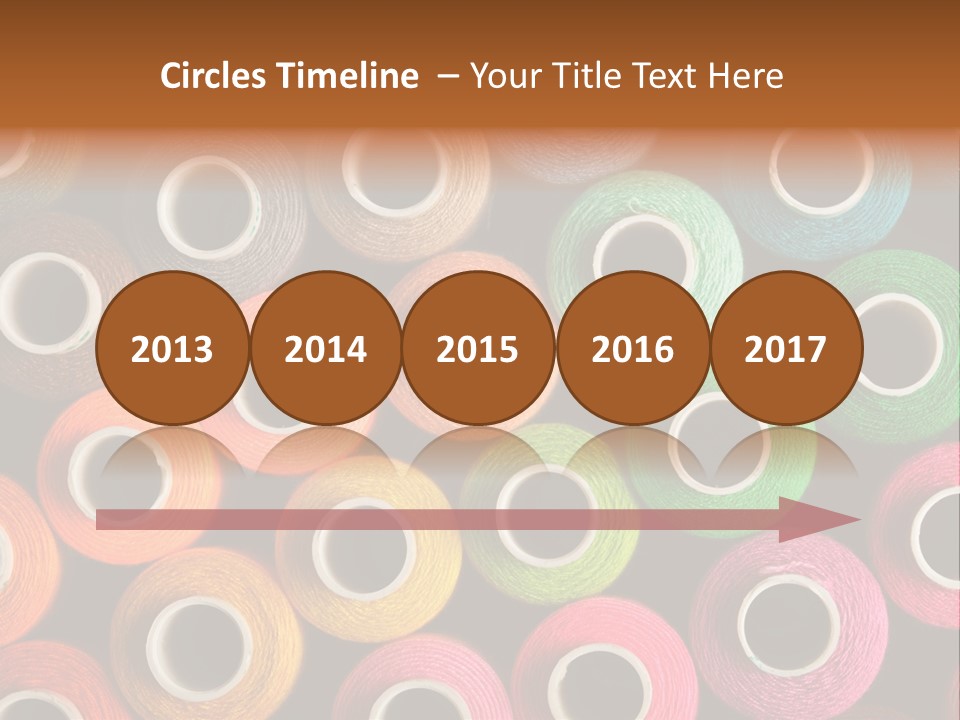 Colors Fibre Hobbies PowerPoint Template