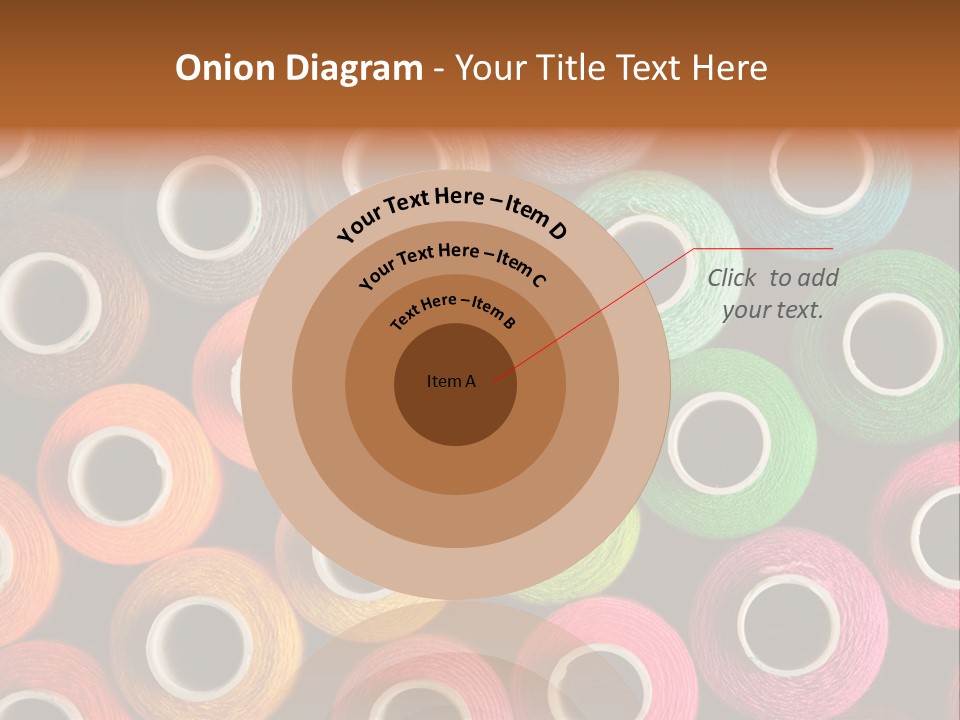 Colors Fibre Hobbies PowerPoint Template