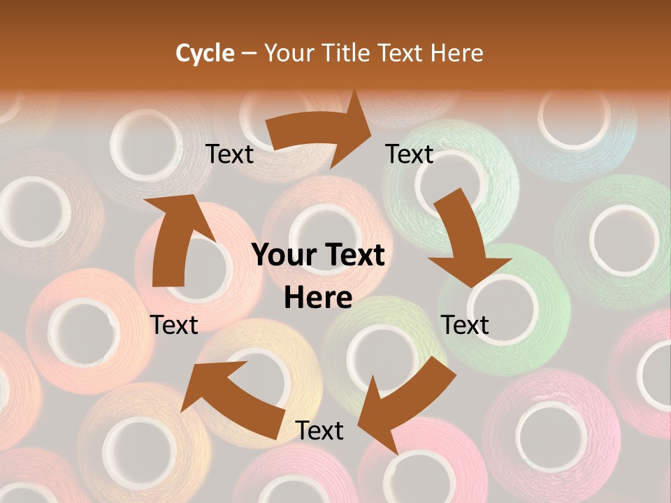 Colors Fibre Hobbies PowerPoint Template