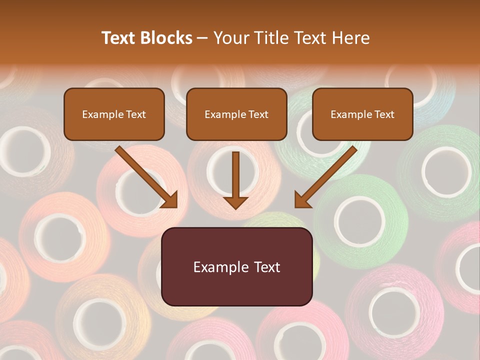 Colors Fibre Hobbies PowerPoint Template