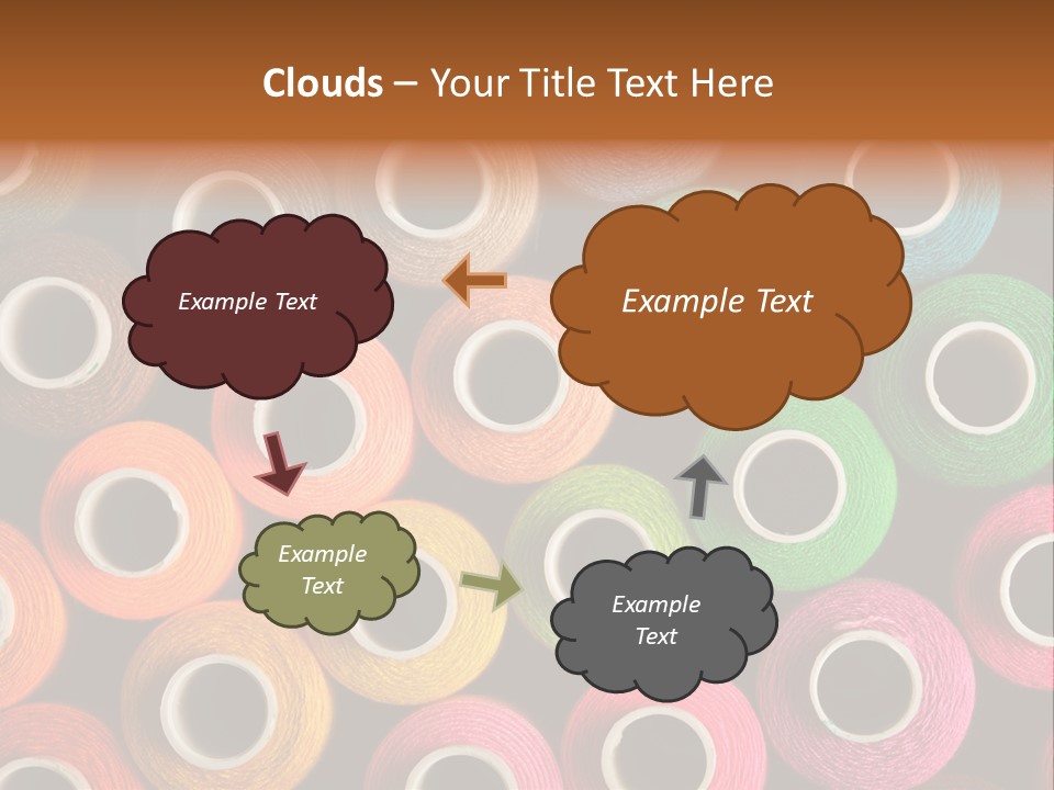 Colors Fibre Hobbies PowerPoint Template