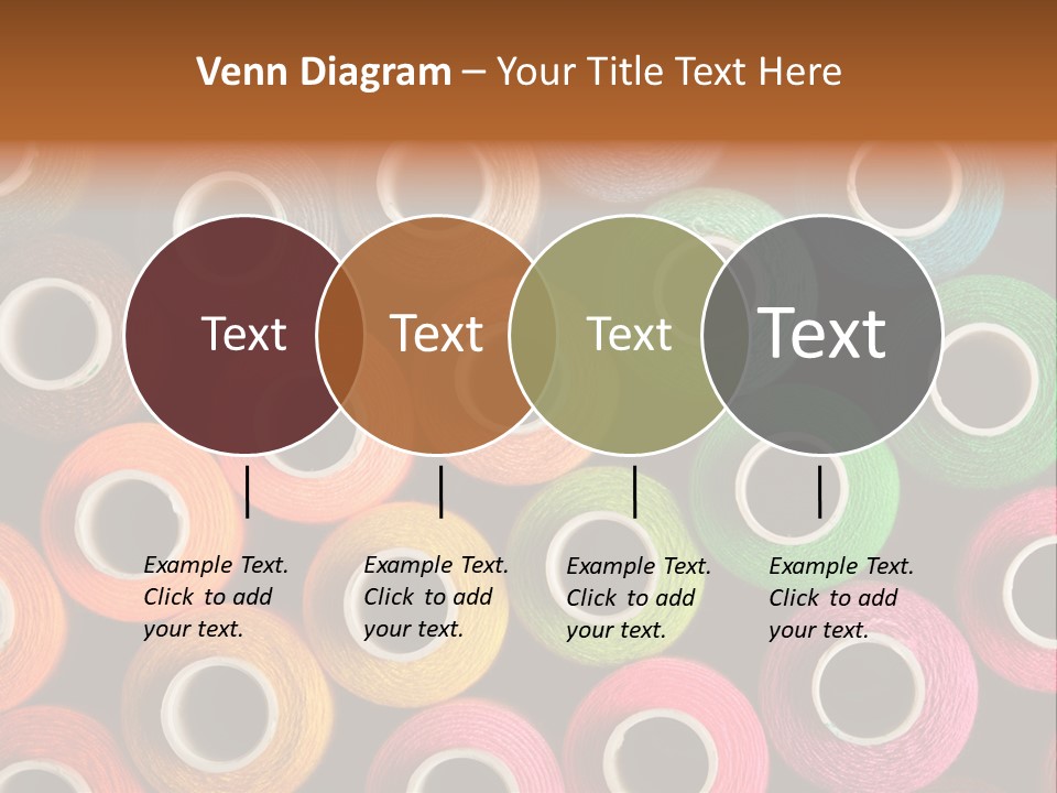 Colors Fibre Hobbies PowerPoint Template