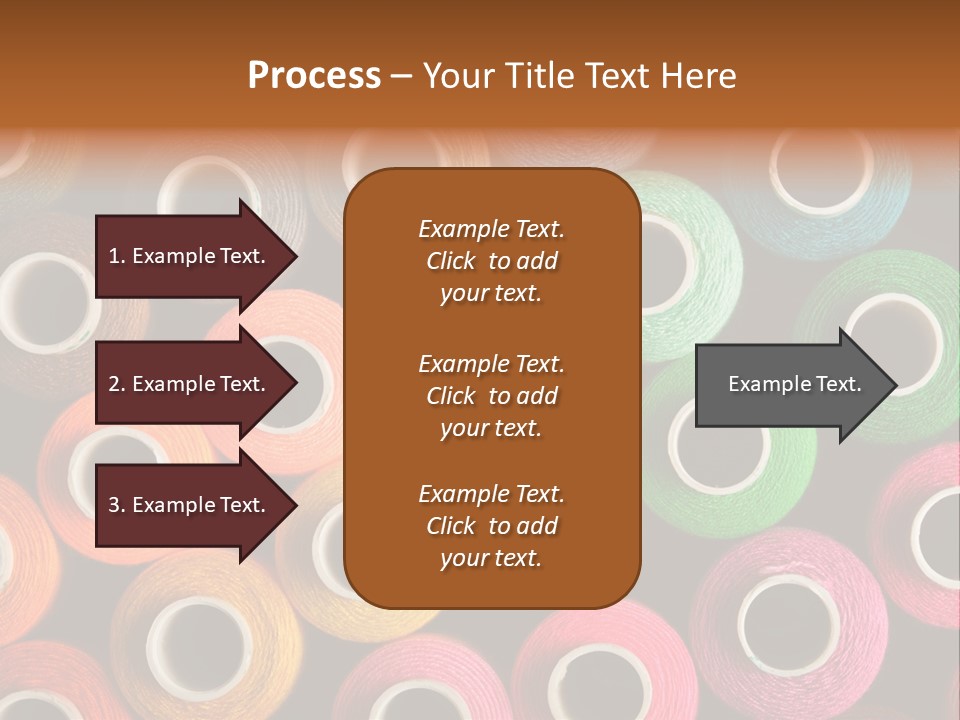 Colors Fibre Hobbies PowerPoint Template