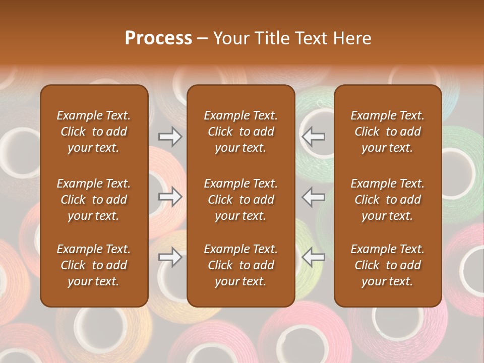 Colors Fibre Hobbies PowerPoint Template