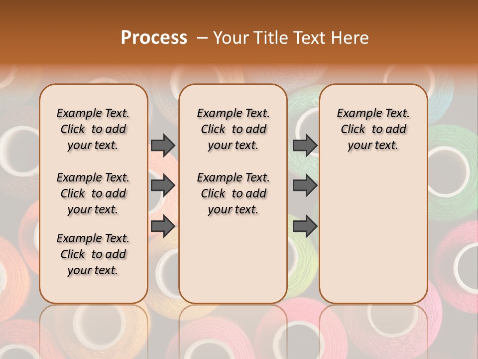 Colors Fibre Hobbies PowerPoint Template