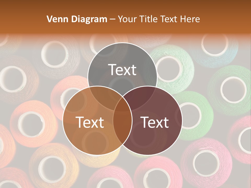 Colors Fibre Hobbies PowerPoint Template