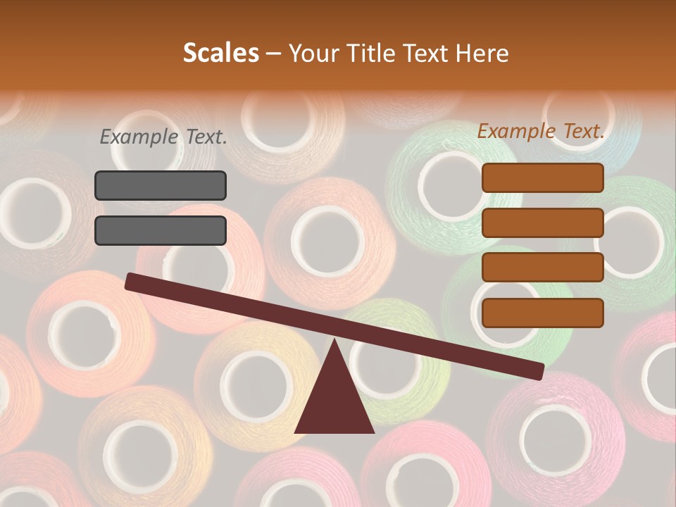 Colors Fibre Hobbies PowerPoint Template