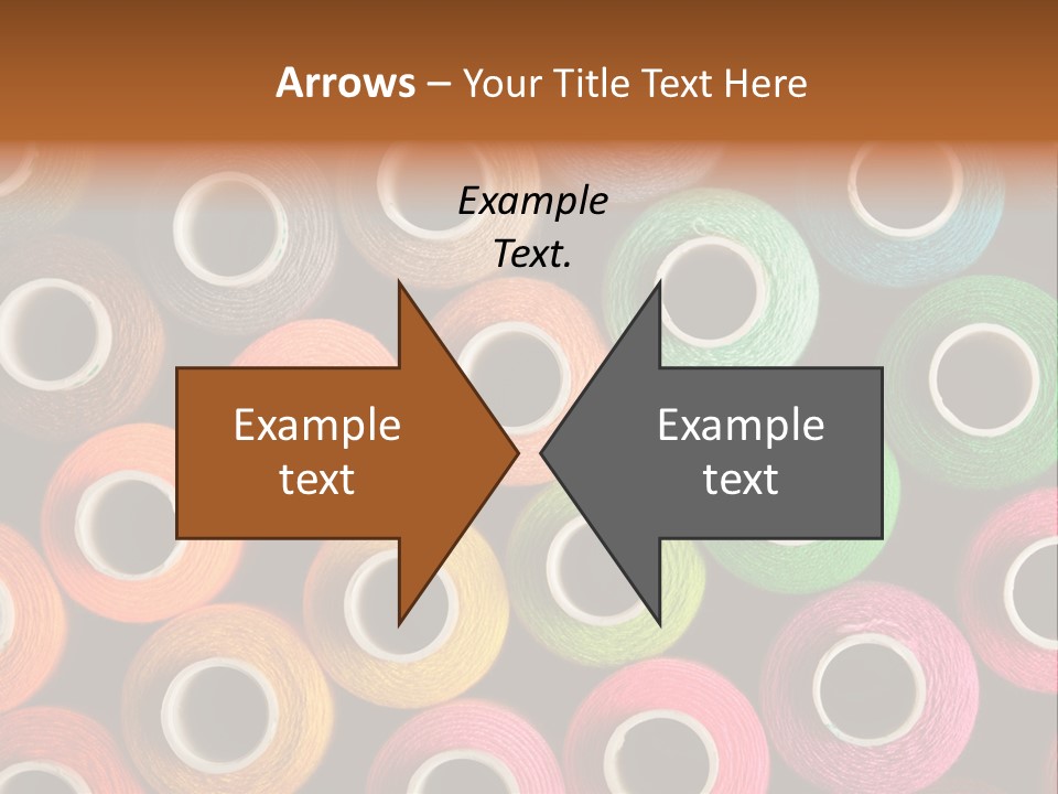 Colors Fibre Hobbies PowerPoint Template