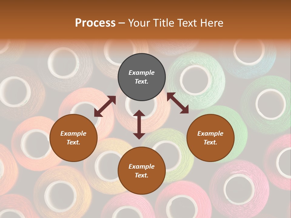 Colors Fibre Hobbies PowerPoint Template