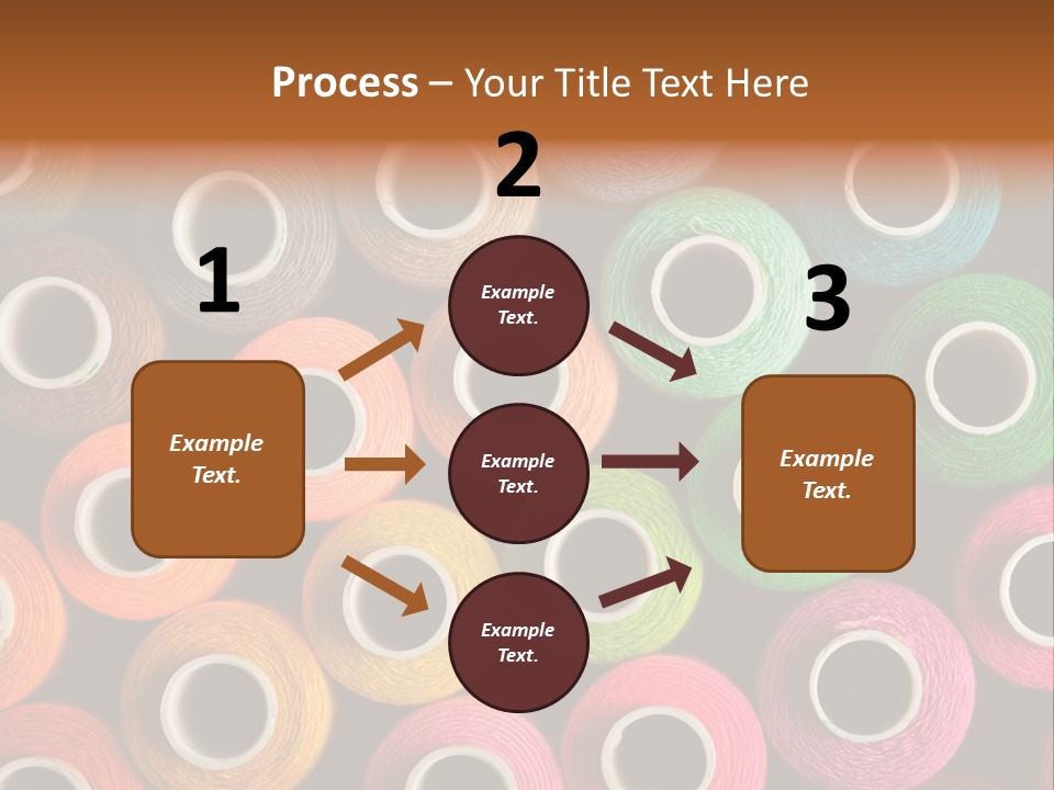 Colors Fibre Hobbies PowerPoint Template