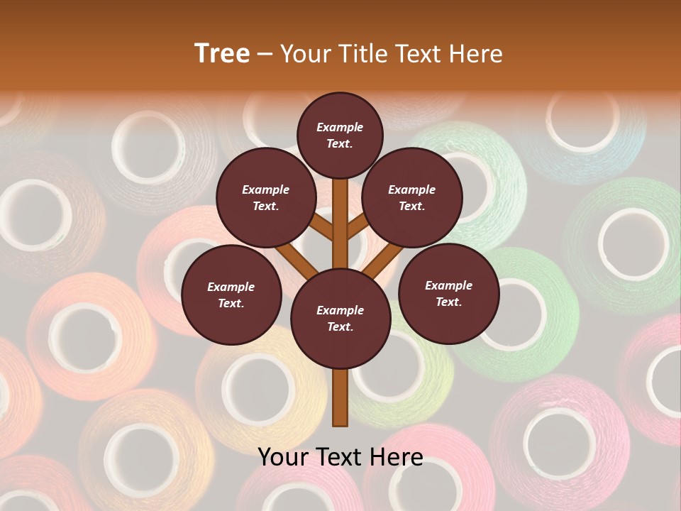 Colors Fibre Hobbies PowerPoint Template